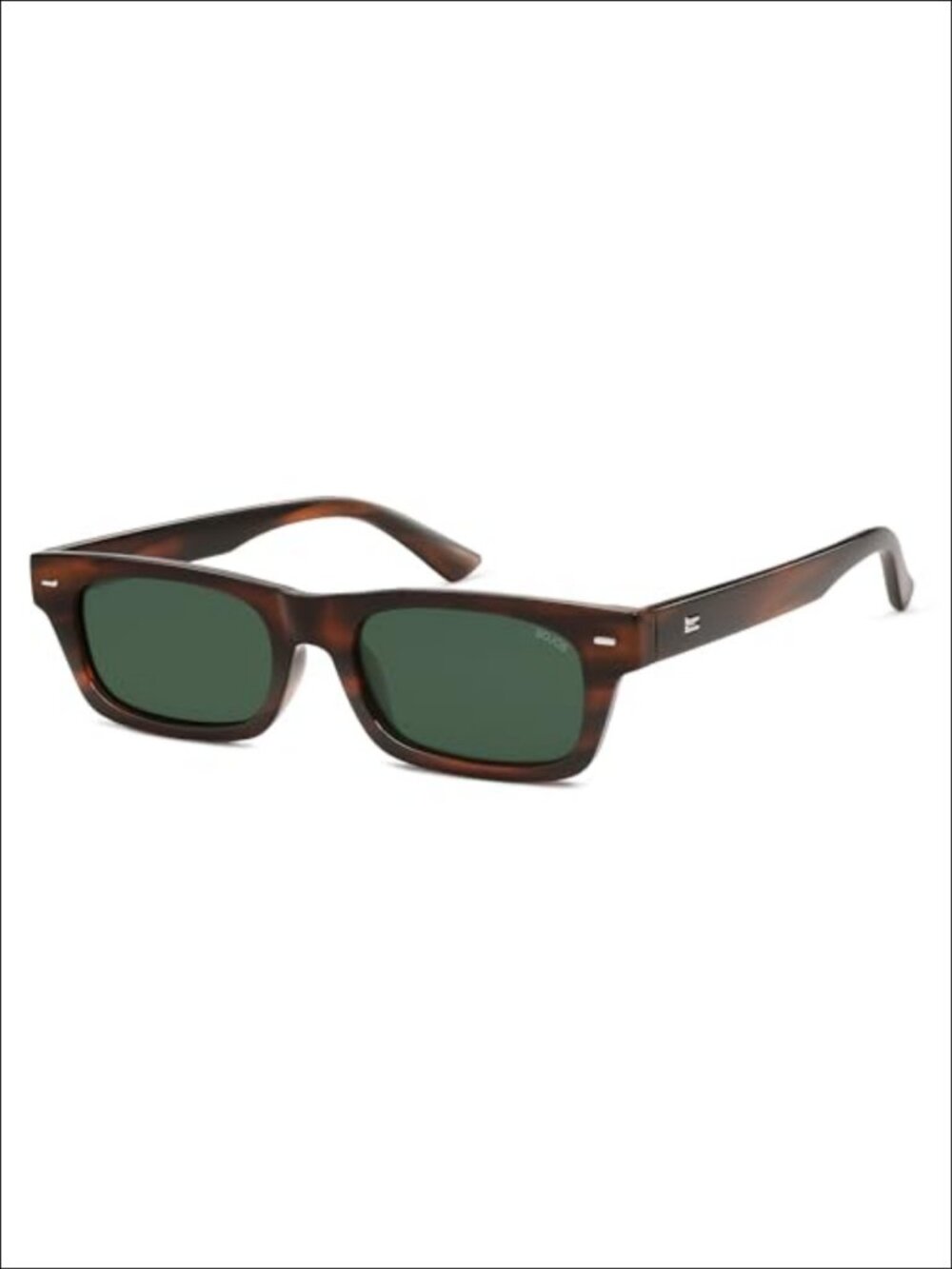 Trendy Polarized Rectangle Sunglasses Retro Vintage UV400 Sun Glasses Adult